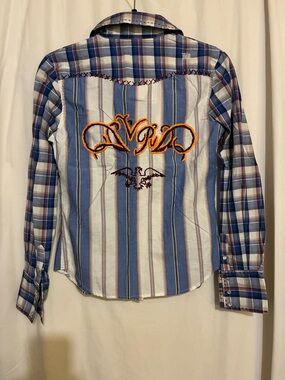 Vintage Rebel Button-Up Shirt
